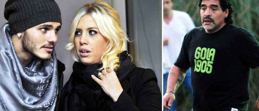 Wanda Nara "liquidó" a Maradona por su frase en el sorteo del Mundial