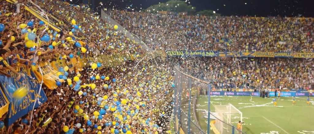 Un club argentino tiene la bandera más grande del mundo