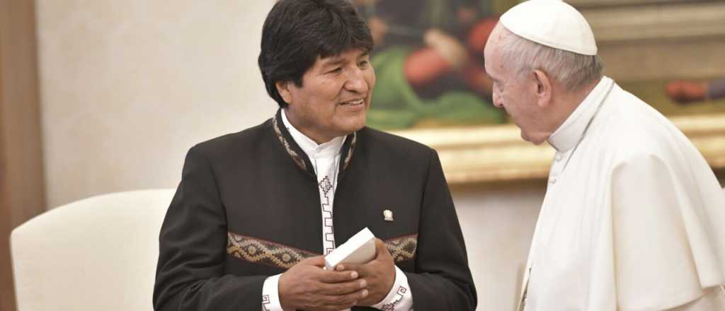 El papa Francisco recibió a Evo Morales en el Vaticano