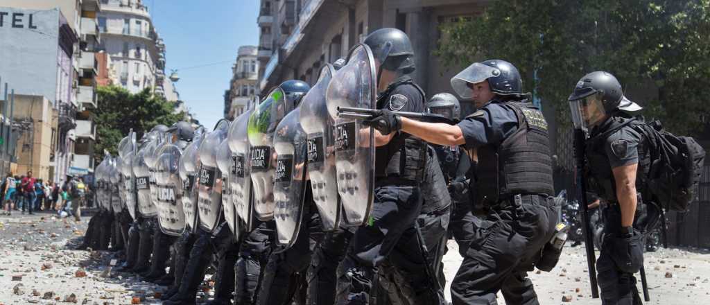 La CIDH mostró preocupación por el "uso inadecuado" de las fuerzas de seguridad