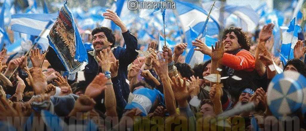 El mensaje de Maradona por los disturbios en el Congreso