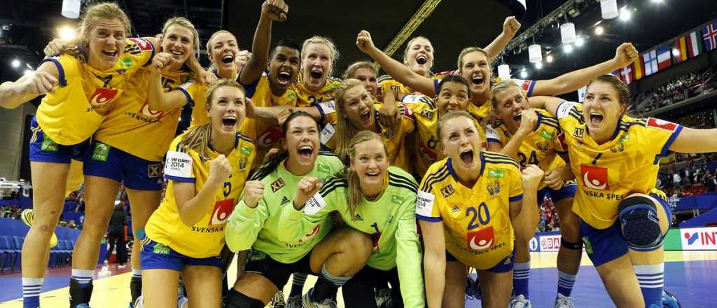El sexy baile de las jugadores suecas de handball que se volvió viral