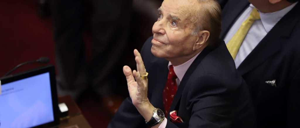 Internaron a Carlos Menem