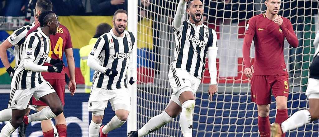 Juventus le ganó un partidazo a Roma y sigue como único escolta