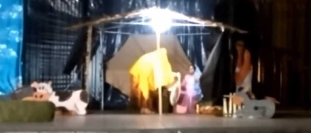 Video: el pesebre viviente m&aacute;s tierno de Mendoza