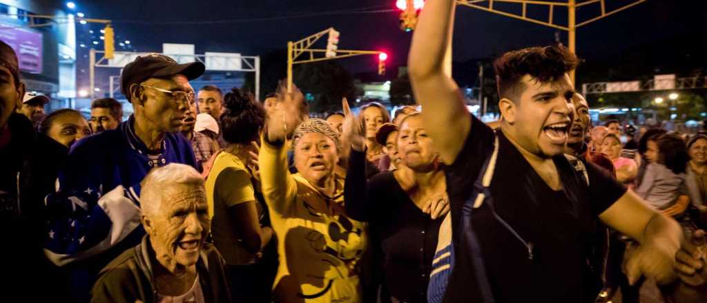 Protestas en Venezuela por escasez de alimentos y servicios b&aacute;sicos