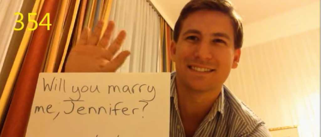 La propuesta más romántica de la Web: 365 días de "¿Te casás conmigo?" 