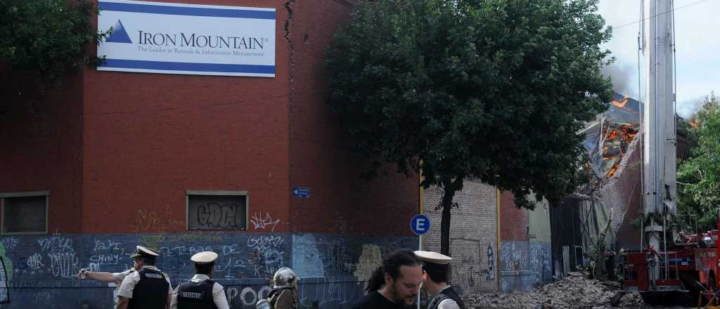 El fantasma de Iron Mountain volvió con la explosión en Ezeiza