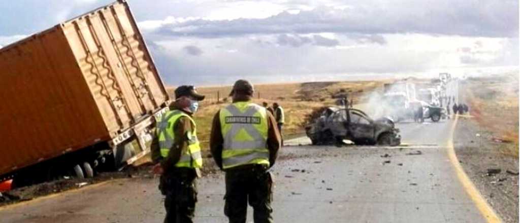 Cinco argentinos murieron en un accidente en el sur de Chile
