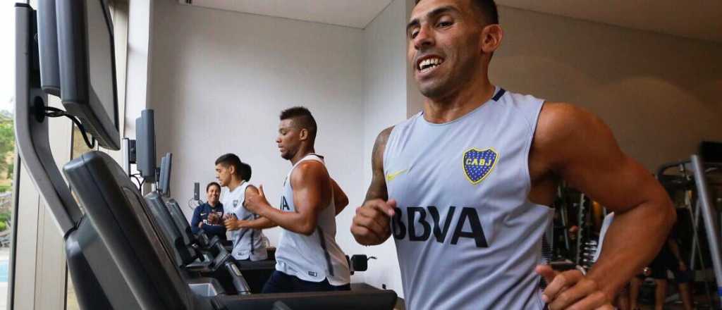 Tevez ya entrenó con Boca: dejó una frase contradictoria y polémica