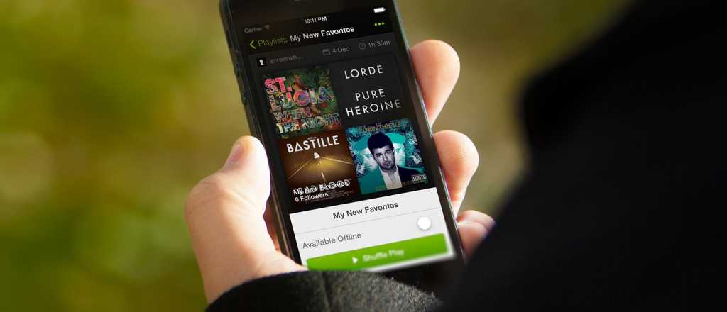 Spotify aumentó el límite de canciones para descargar