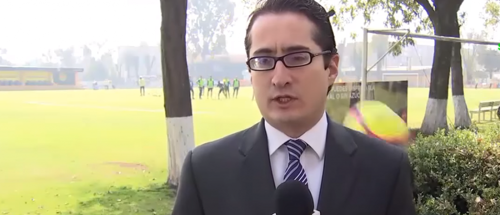 Ins&oacute;lito: sancionan a jugador que quiso darle un pelotazo a un periodista