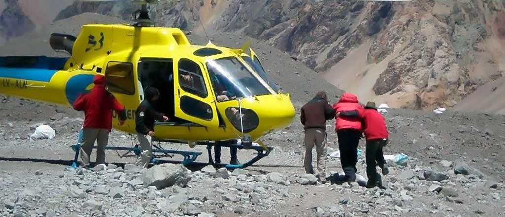 Servicio médico y helicóptero, disponibles en el Parque Aconcagua