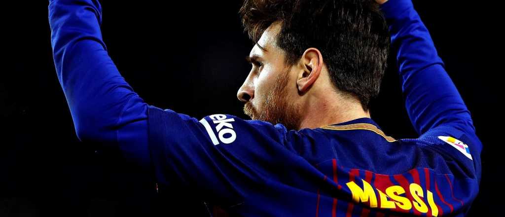 Messi saludó a una pareja que bautizó a su hija Lionela