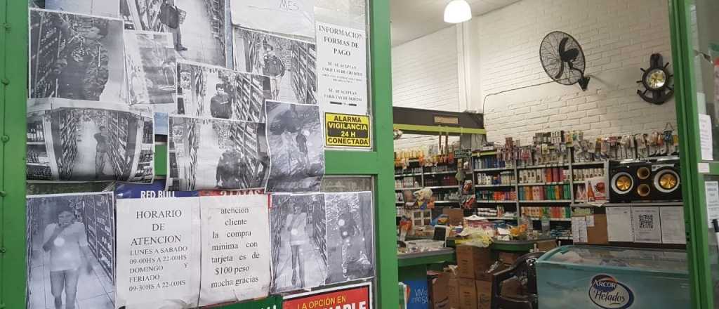 Un comercio del Centro exhibe a los ladrones del mes