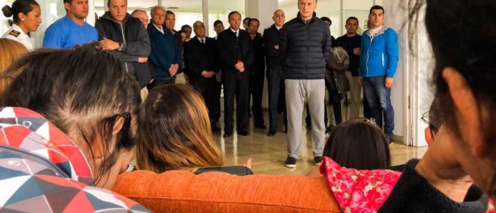 Macri recibe a los familiares de los tripulantes del ARA San Juan