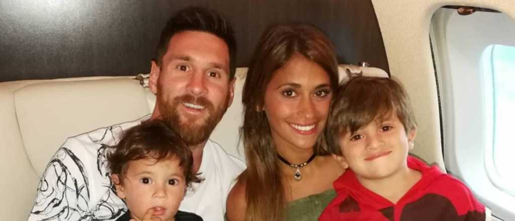 El video m&aacute;s tierno del hijo m&aacute;s chico de Messi y Antonela