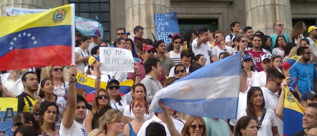 Venezolanos en Argentina rechazaron los dichos de Alberto Fernández