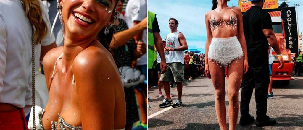 La novia de Neymar deslumbró con su belleza en el carnaval de Río