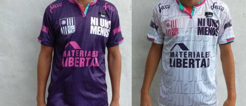 Un club argentino tendr&aacute; camisetas contra la violencia de g&eacute;nero