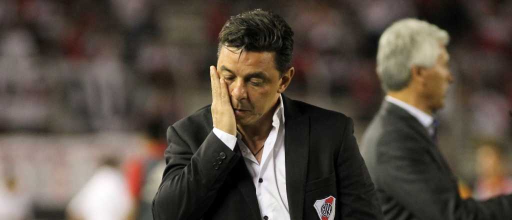 Un ex River vs. Gallardo: "Fue finalista de la Libertadores de casualidad"