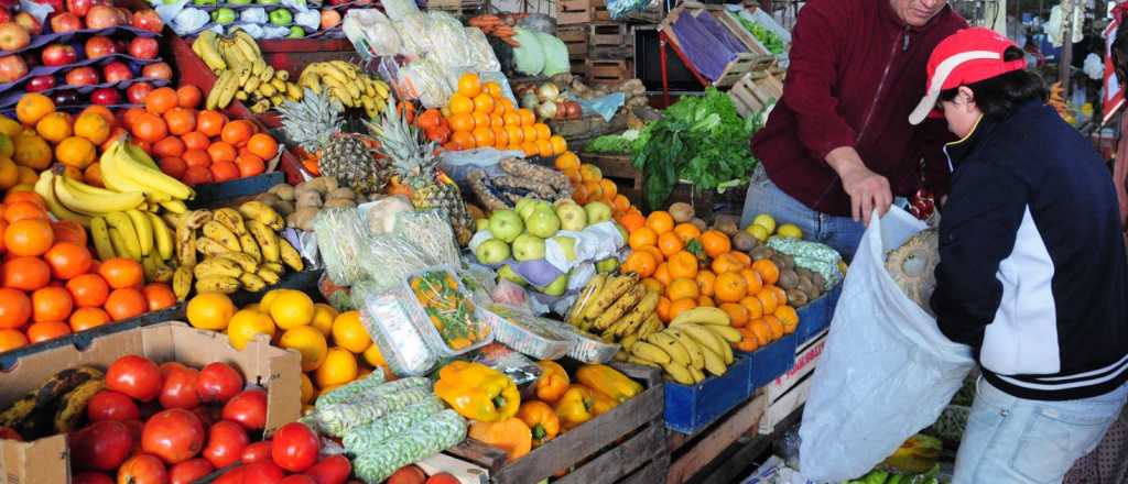 Estos son los precios mayoristas de frutas y verduras en Mendoza