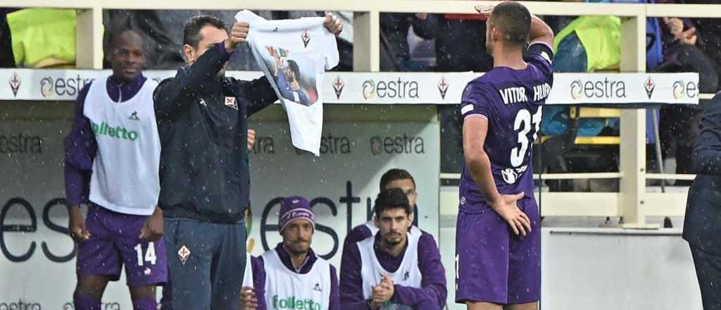 A una semana de su muerte, así homenajeó la Fiorentina a Davide Astori