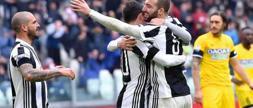 Otra vez Dybala: Juventus trepó a la cima de la Serie A con dos goles de la Joya