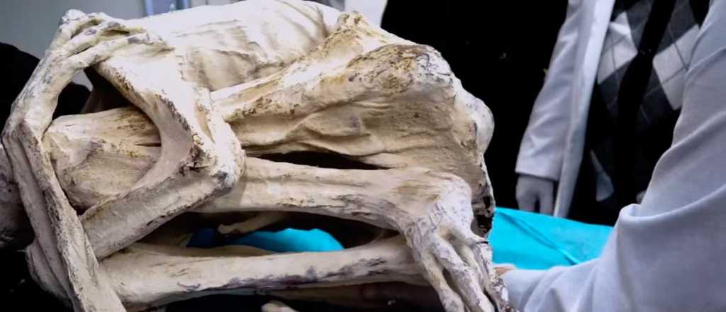 Descubren en Perú una momia con tres dedos