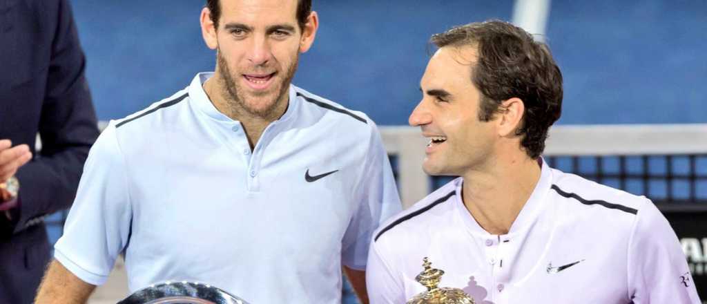 Del Potro no jugará el partido exhibición con Federer por precaución