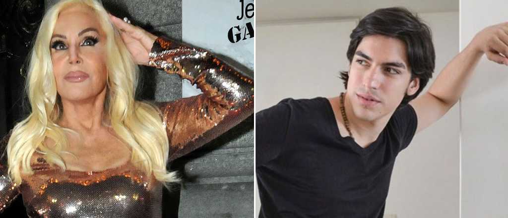 Susana Giménez, muy cerca de Agustín Sullivan, el "Sandro joven"