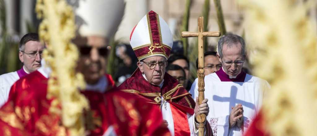 El Papa celebró el Domingo de Ramos y habló de los jóvenes