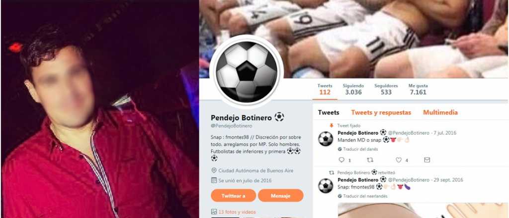 "Pendejo botinero", la cuenta para clientes ped&oacute;filos