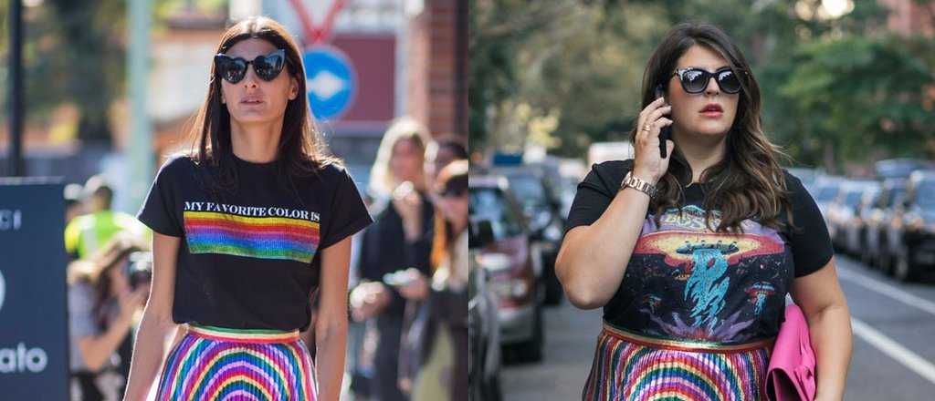 Estrella de Instagram reproduce los looks de las celebrities a una talla XL