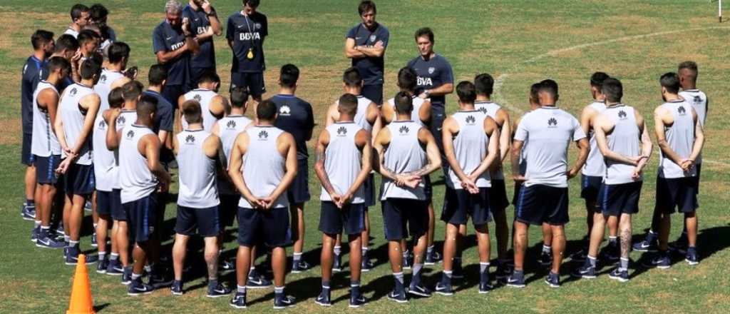 La barra de Boca, con Di Zeo a la cabeza, apretó duramente al plantel