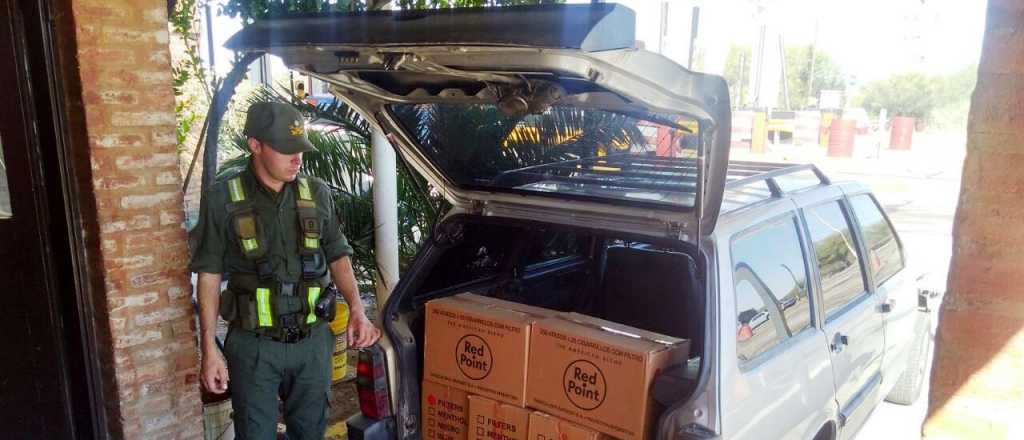 Incautaron más de 9.000 paquetes de cigarrillos de contrabando en La Paz