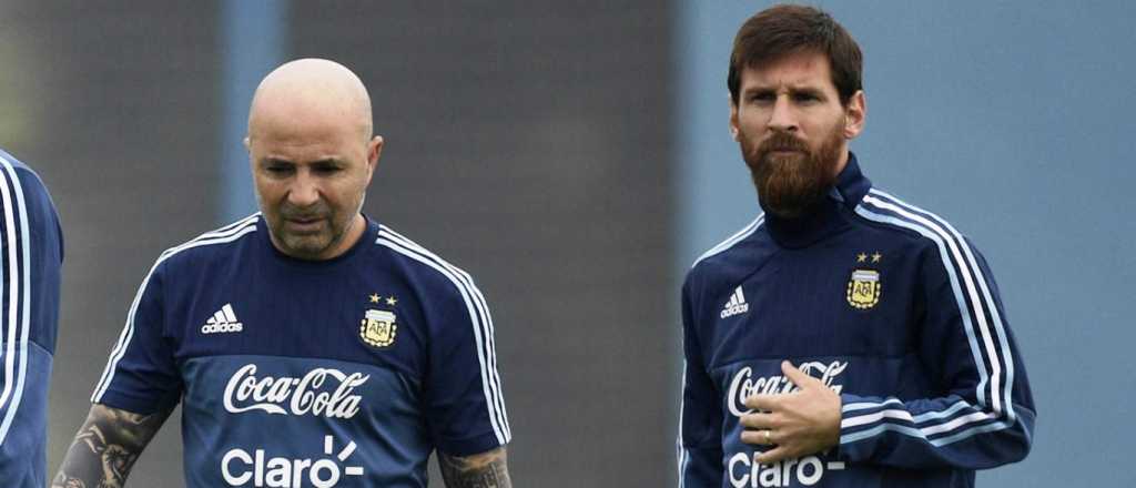 De cara al Mundial, Messi y Agüero se reunieron con Sampaoli 