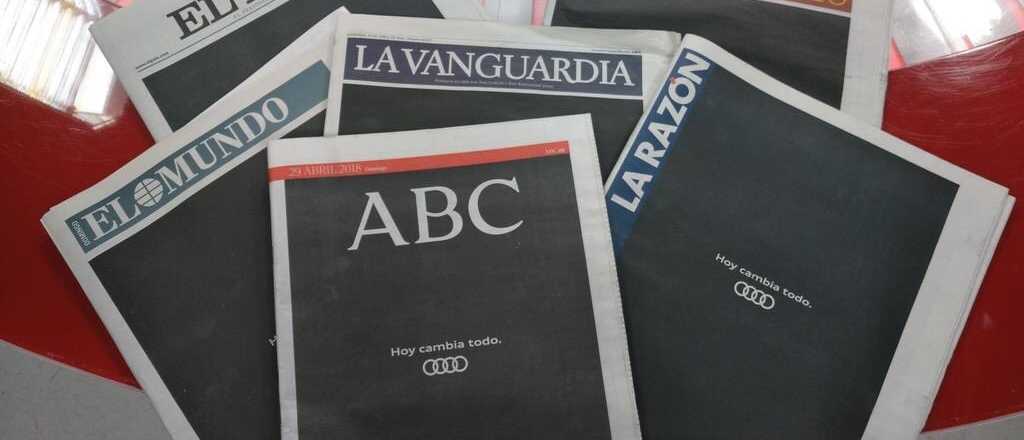 Polémica en España: los principales diarios vendieron su portada
