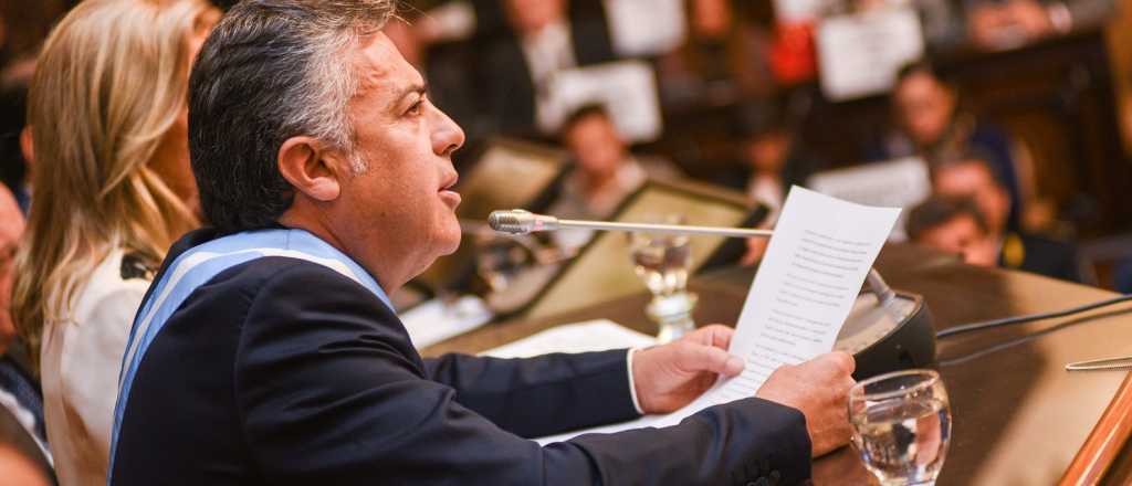 Cornejo prepara un discurso "bien mendocino"