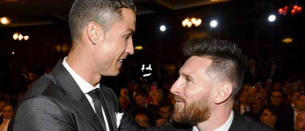 Messi compite con Cristiano Ronaldo por un premio de UEFA