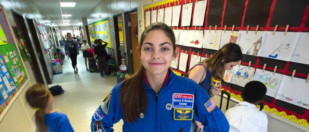 Tiene 17 a&ntilde;os y hace 10 que se prepara para viajar a Marte en 2033