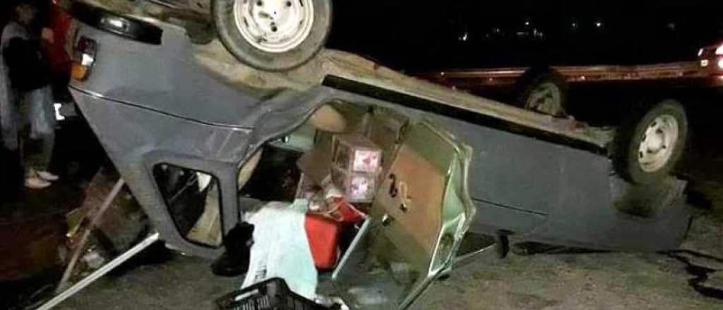 Chocaron un auto y una moto en General Alvear: 5 heridos