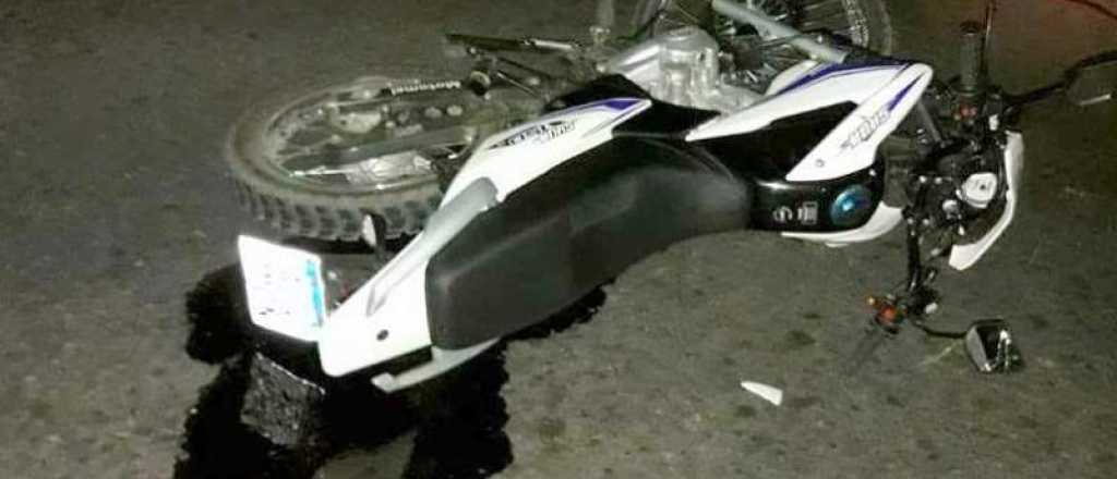 Un motociclista perdió el control del rodado y murió en Las Heras