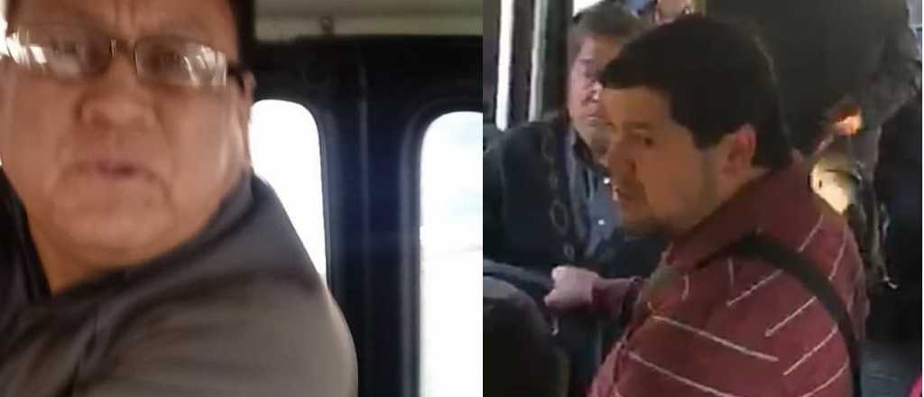 Pleno Centro: escracharon a dos presuntos punguistas en un micro