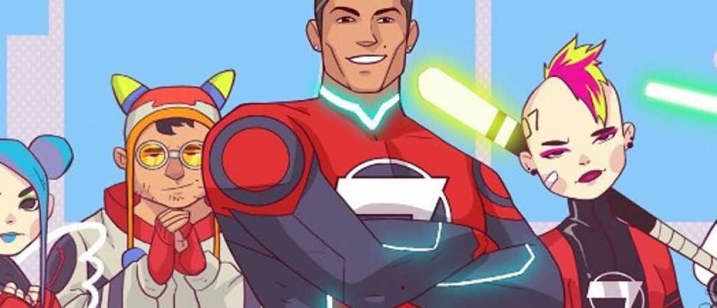 CR7 ser&aacute; un superh&eacute;roe en un dibujo animado