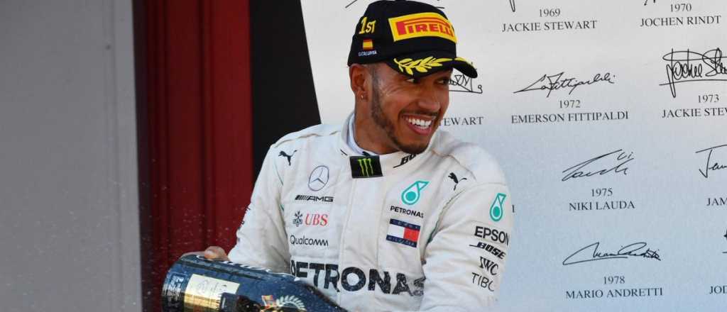 Video: la reacción de Lewis Hamilton al ver el fatal accidente en la F2