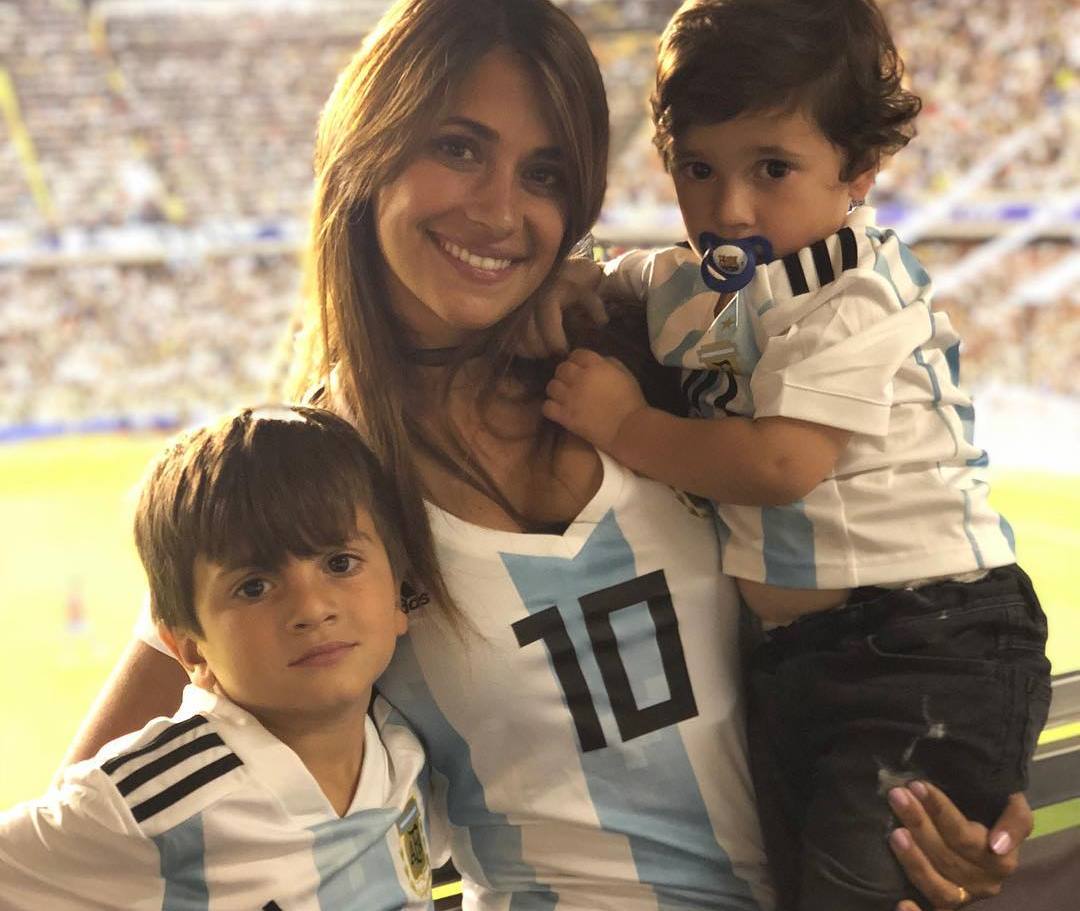 El fanatismo de los hijos de Messi por la Selección - Mendoza Post