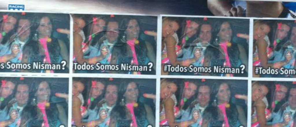 Ahora aparecieron polémicos afiches de Nisman con mujeres