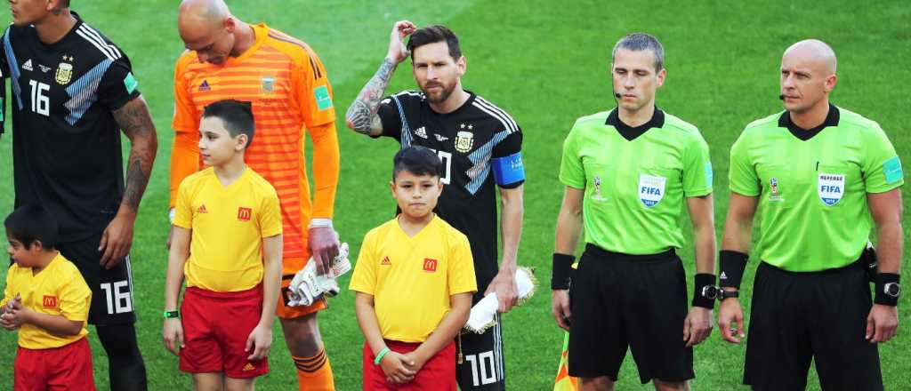 Siempre emocionante: así sonó el himno argentino en el debut mundialista