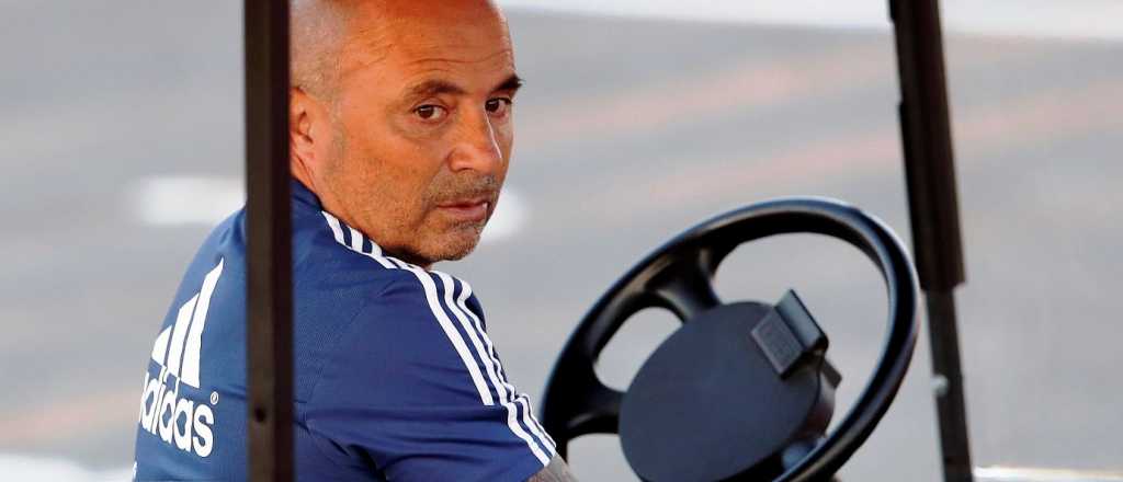 Sampaoli, a 24 horas del partido ante Croacia, no confirmó el equipo